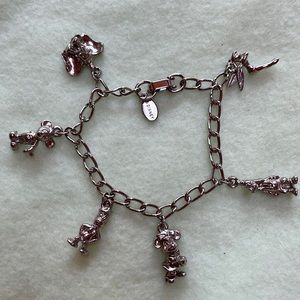 Vintage Disney child’s charm bracelet. 6 characters